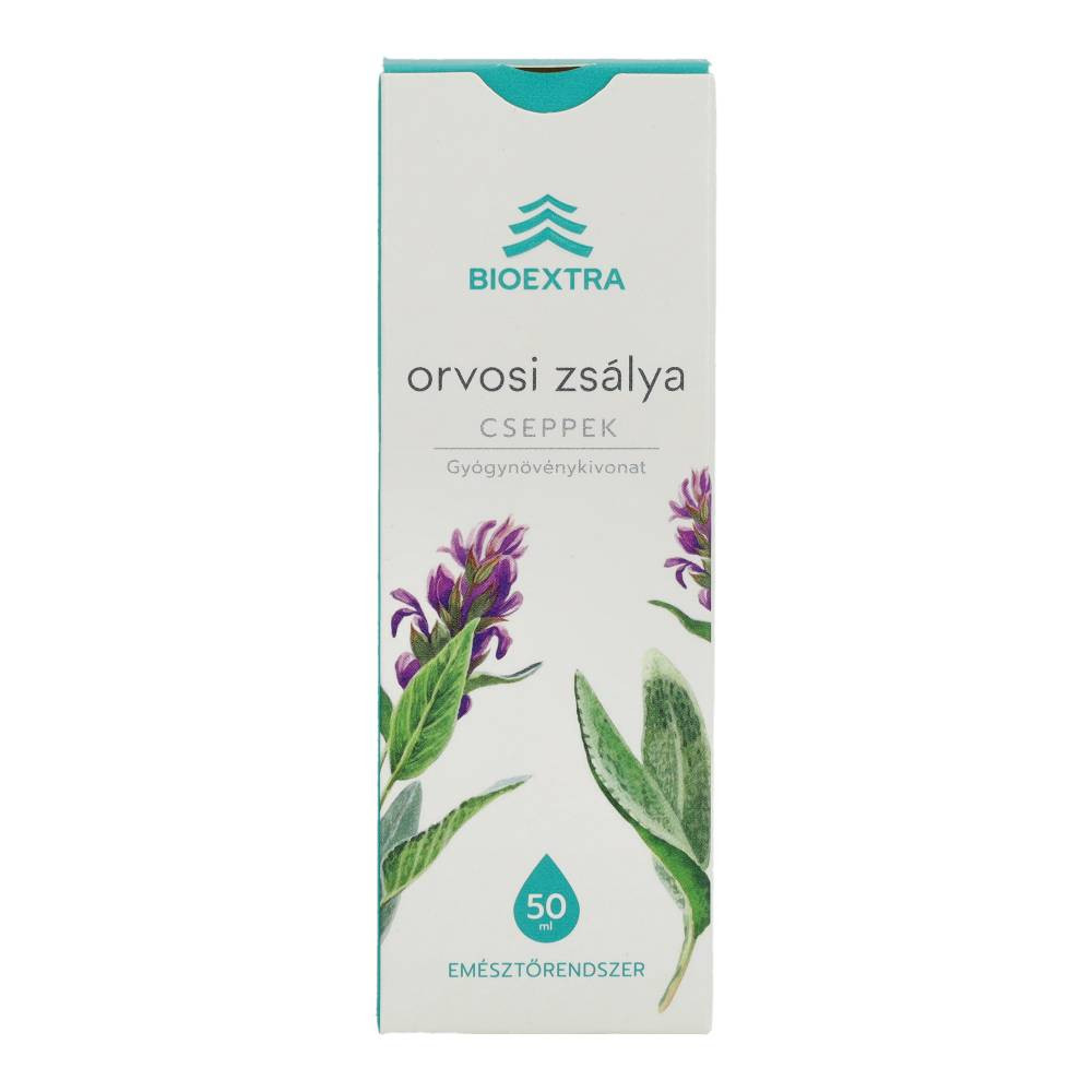 BIOEXTRA ORVOSI ZSÁLYA CSEPPEK 50ML
