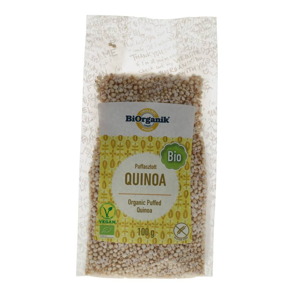 BIORGANIK BIO PUFF. QUINOA 100G GM.