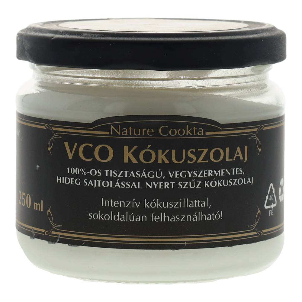 NATURE COOKTA VCO KÓKUSZOLAJ 250ML