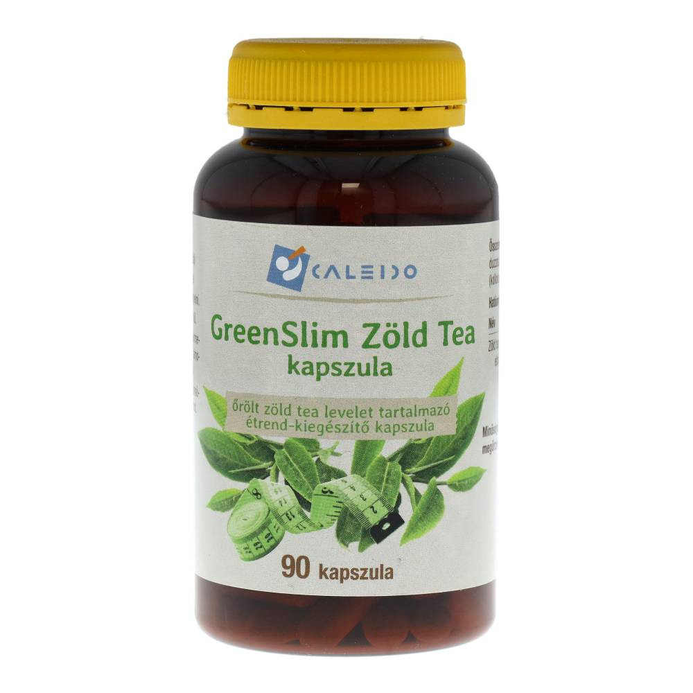      CALEIDO GREENSLIM ZÖLD TEA KAPSZULA 90DB
