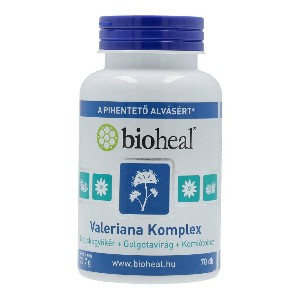 BIOHEAL VALERIANA KOMPLEX KAPSZULA