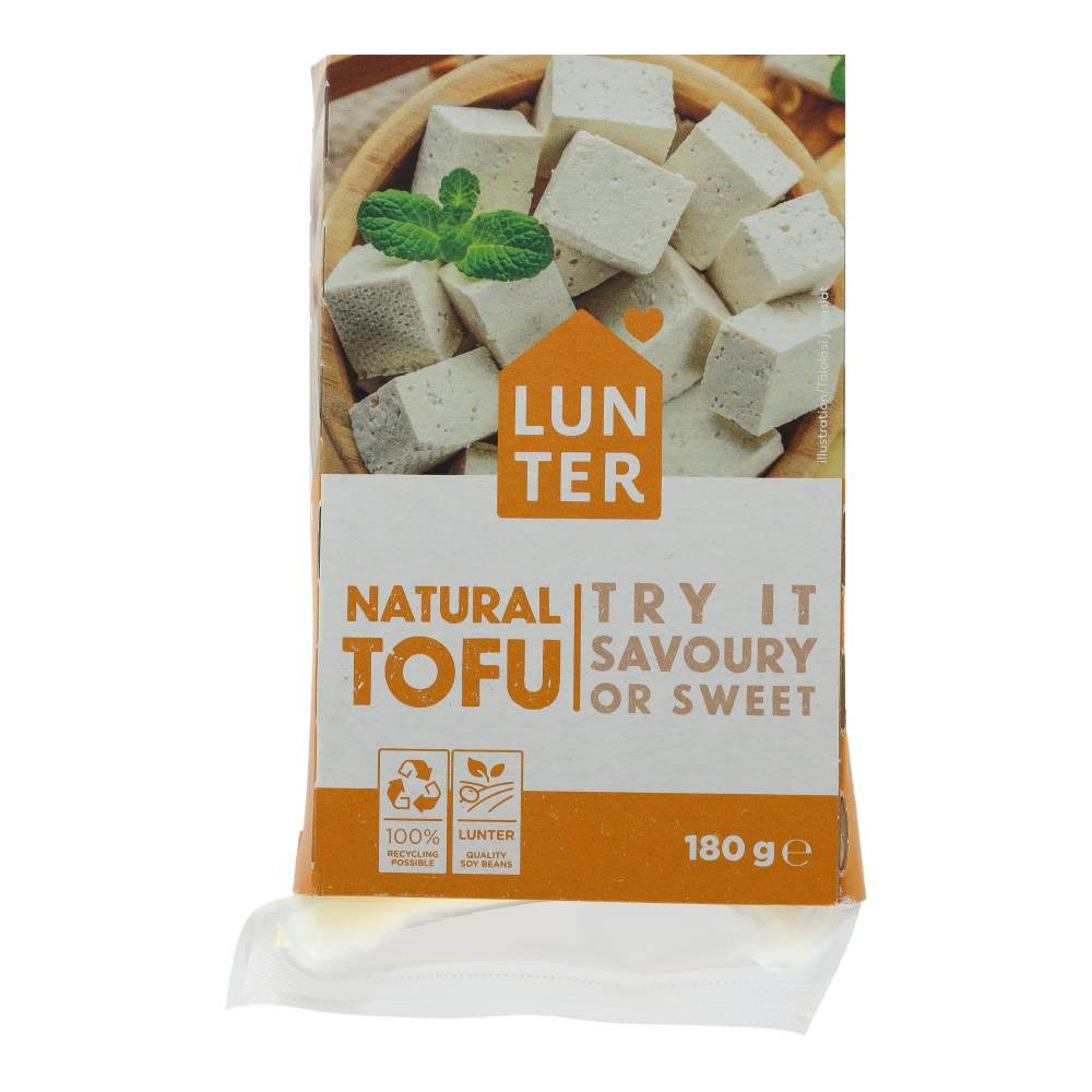 LUNTER TOFU NATÚR 180G GM 21N