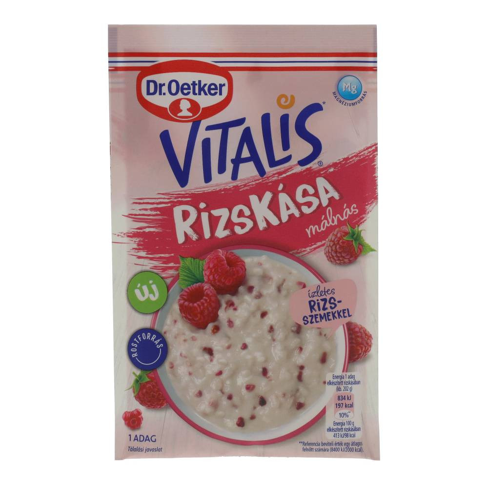 DR.OETKER VITÁLIS RIZSKÁSA MÁLNÁS 52G