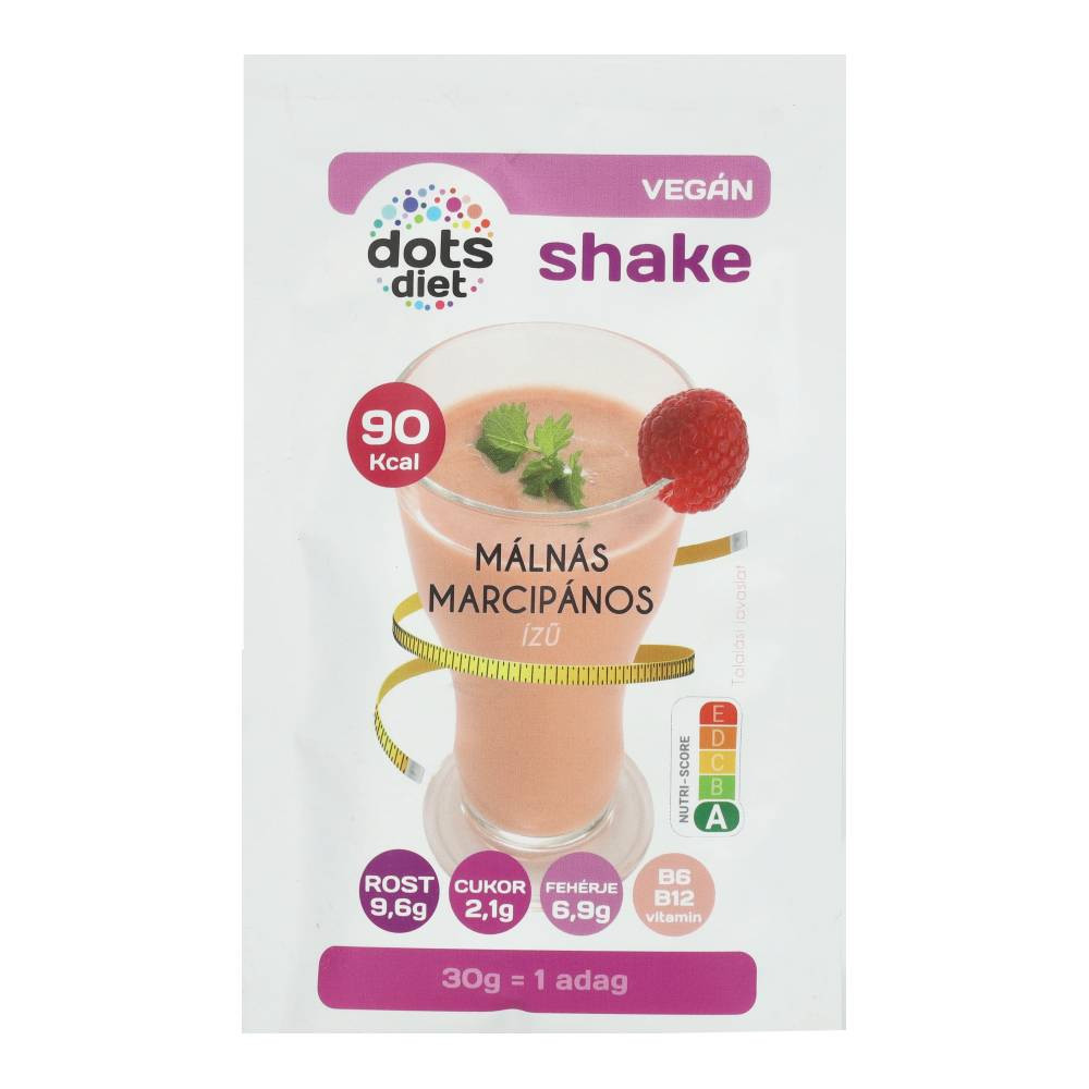 DOTSDIET SHAKE MÁLNÁS-MARCIPÁNOS ÍZŰ 30G