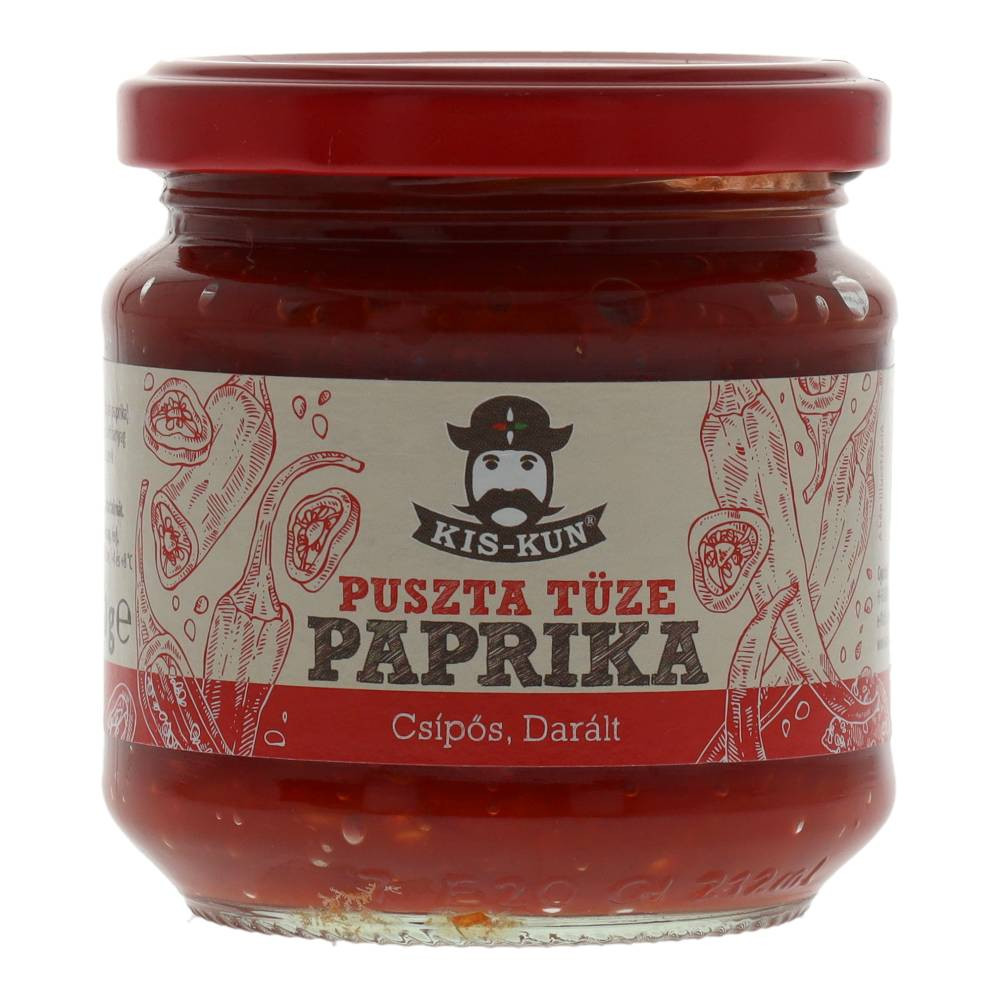 KIS-KUN PUSZTA TÜZE PAPRIKA CSÍPŐS 200G