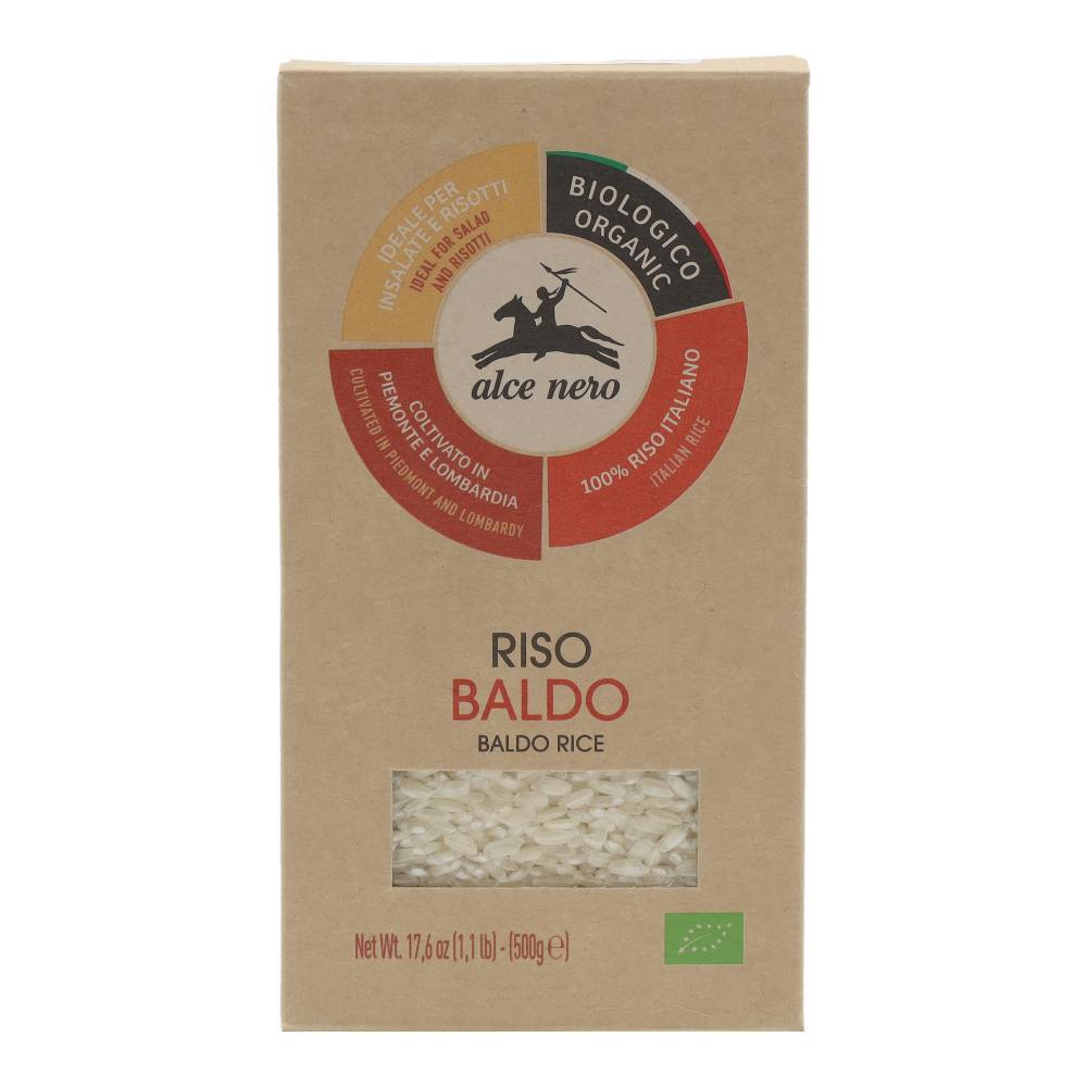 ALCE NERO BIO RIZOTTÓ RIZS 500G