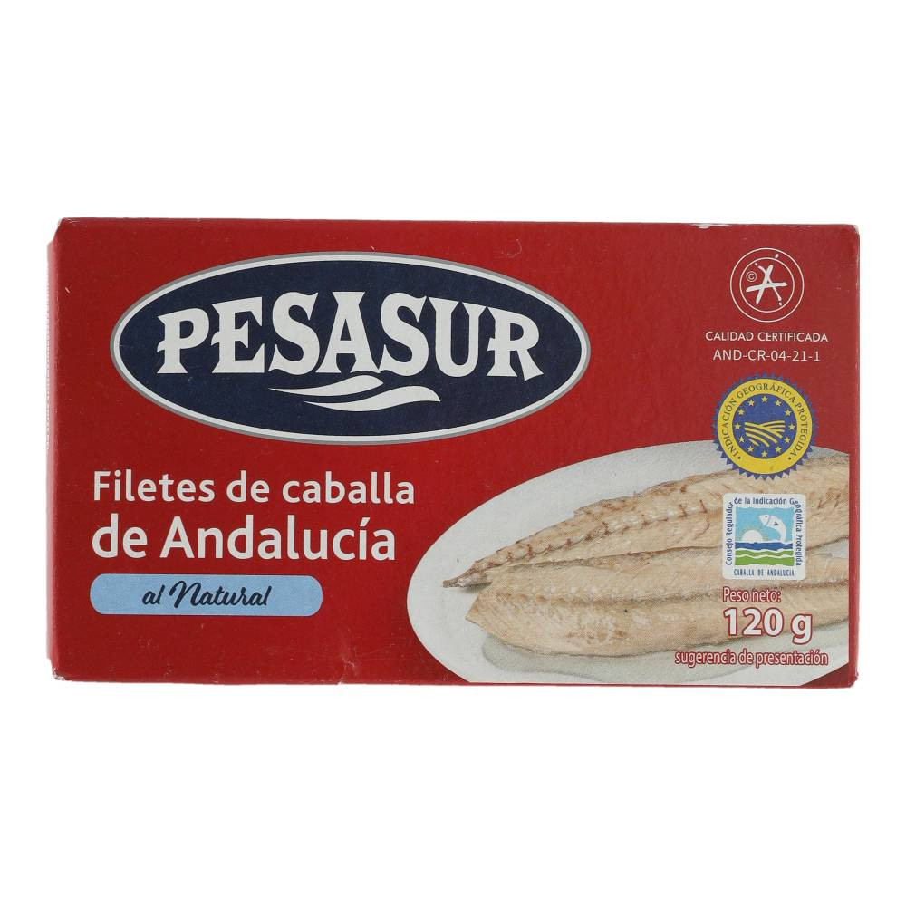 PESASUR MAKRÉLAFILÉ SÓS VÍZBEN 120G PESASUR MAKRÉLAFILÉ SÓS VÍZBEN 120G