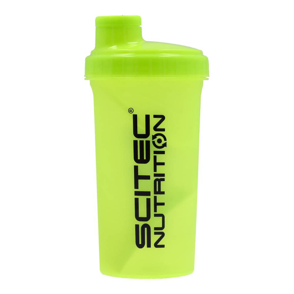 SCITEC SHAKER ÁTLÁTSZÓ NEON SÁRGA 700ML