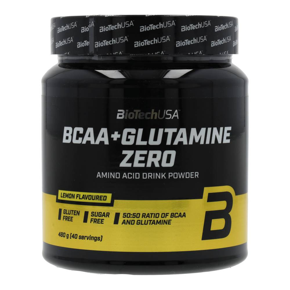 BIOTECH BCAA+GLUTAMINE ZERO CITROM 480G