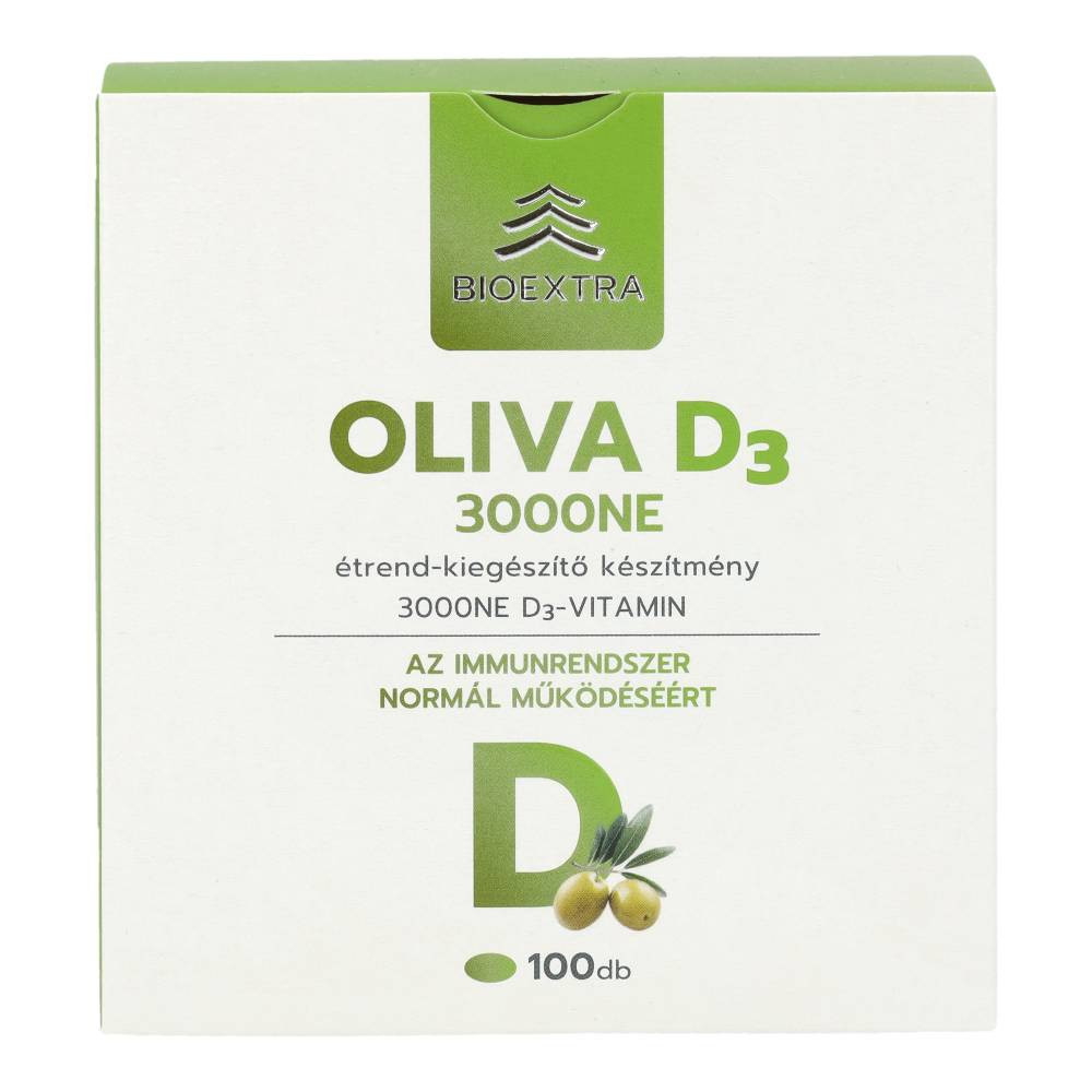 BIOEXTRA OLIVA-D3 3000NE KAPSZULA 100DB