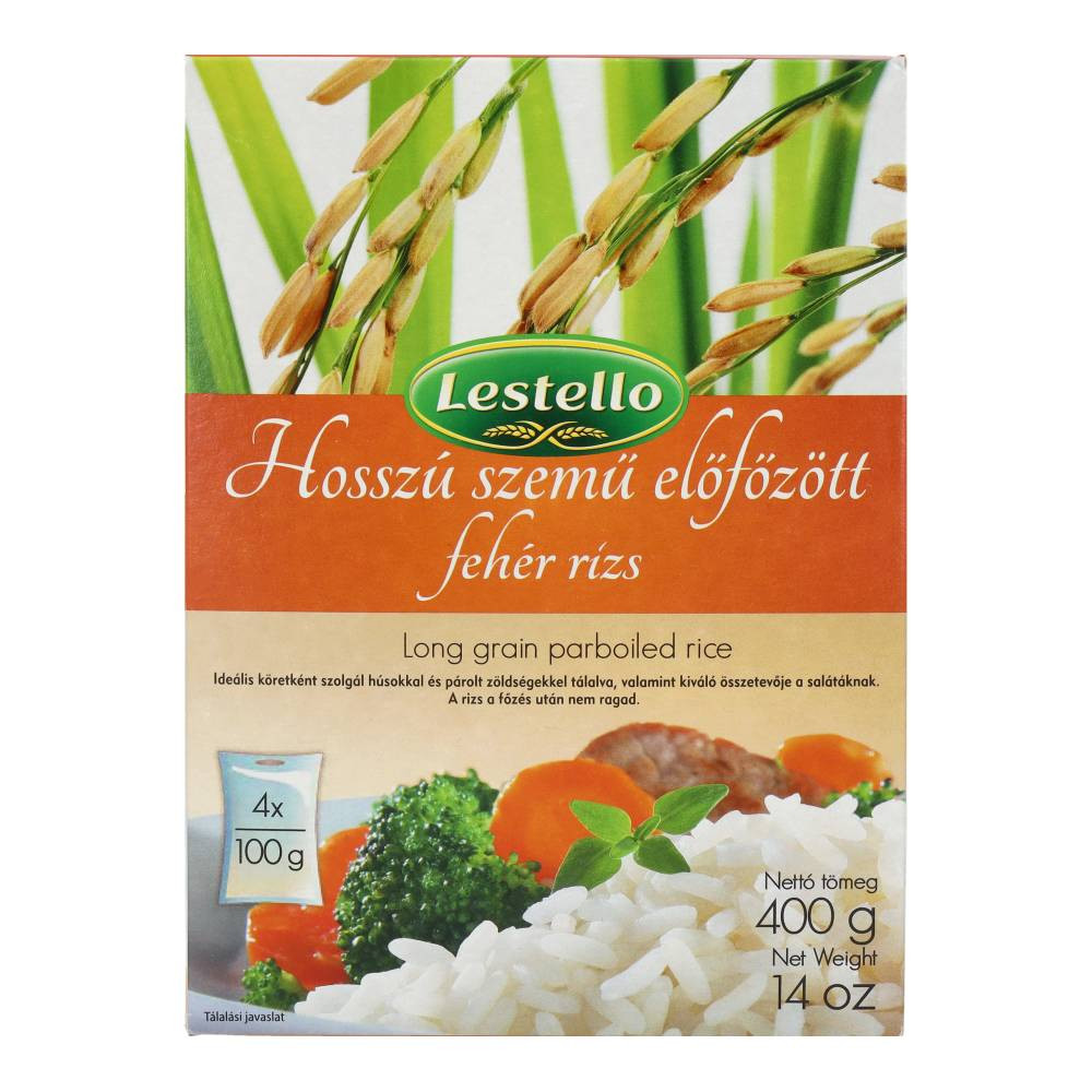 LESTELLO FEHÉR RIZS ELŐFŐZÖTT