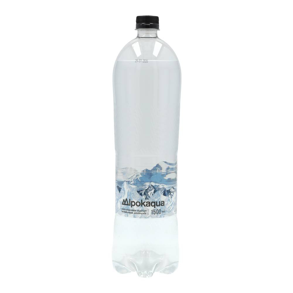 ALPOKAQUA SZÉNSAVAS VÍZ 1500ML DRS