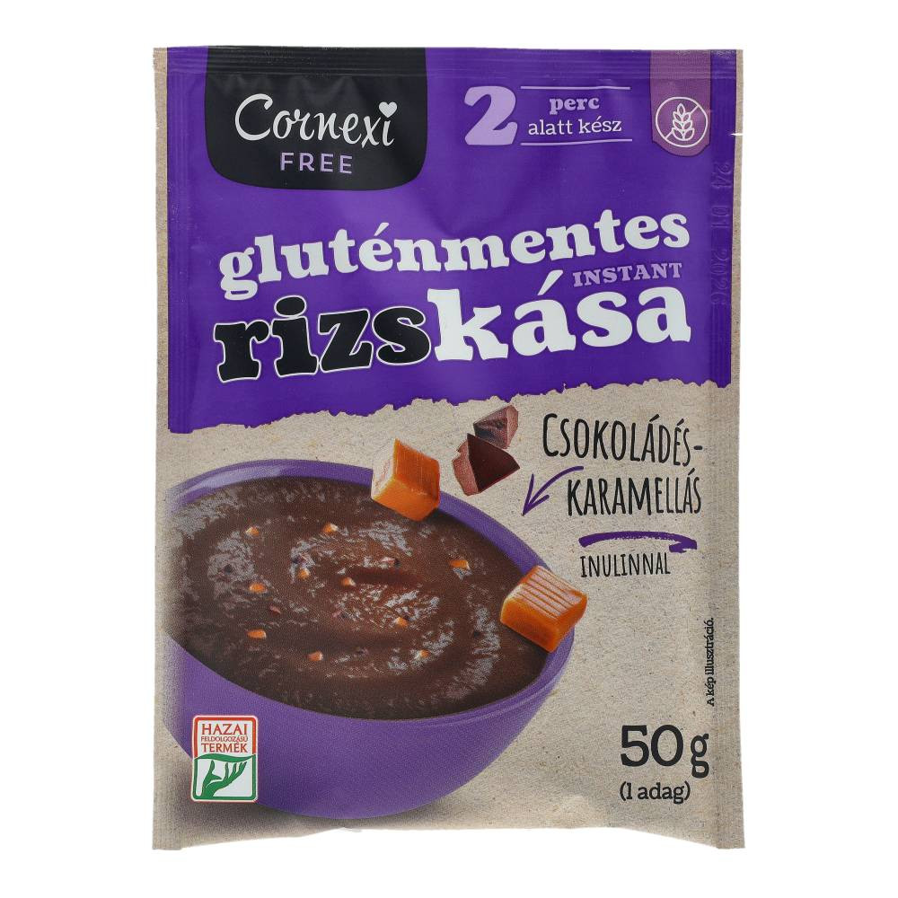 CORNEXI RIZSKÁSA CSOKI-KARAMELL GM 50G