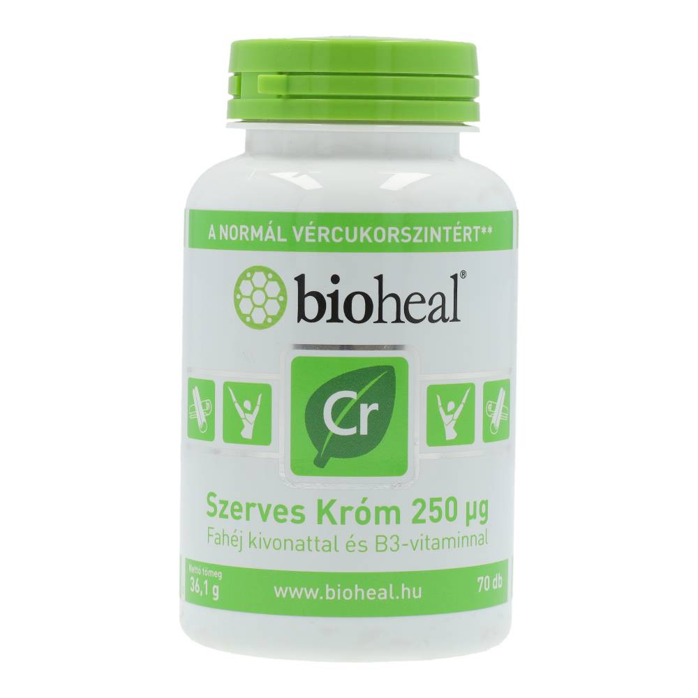 BIOHEAL KRÓM 250MG 70DB