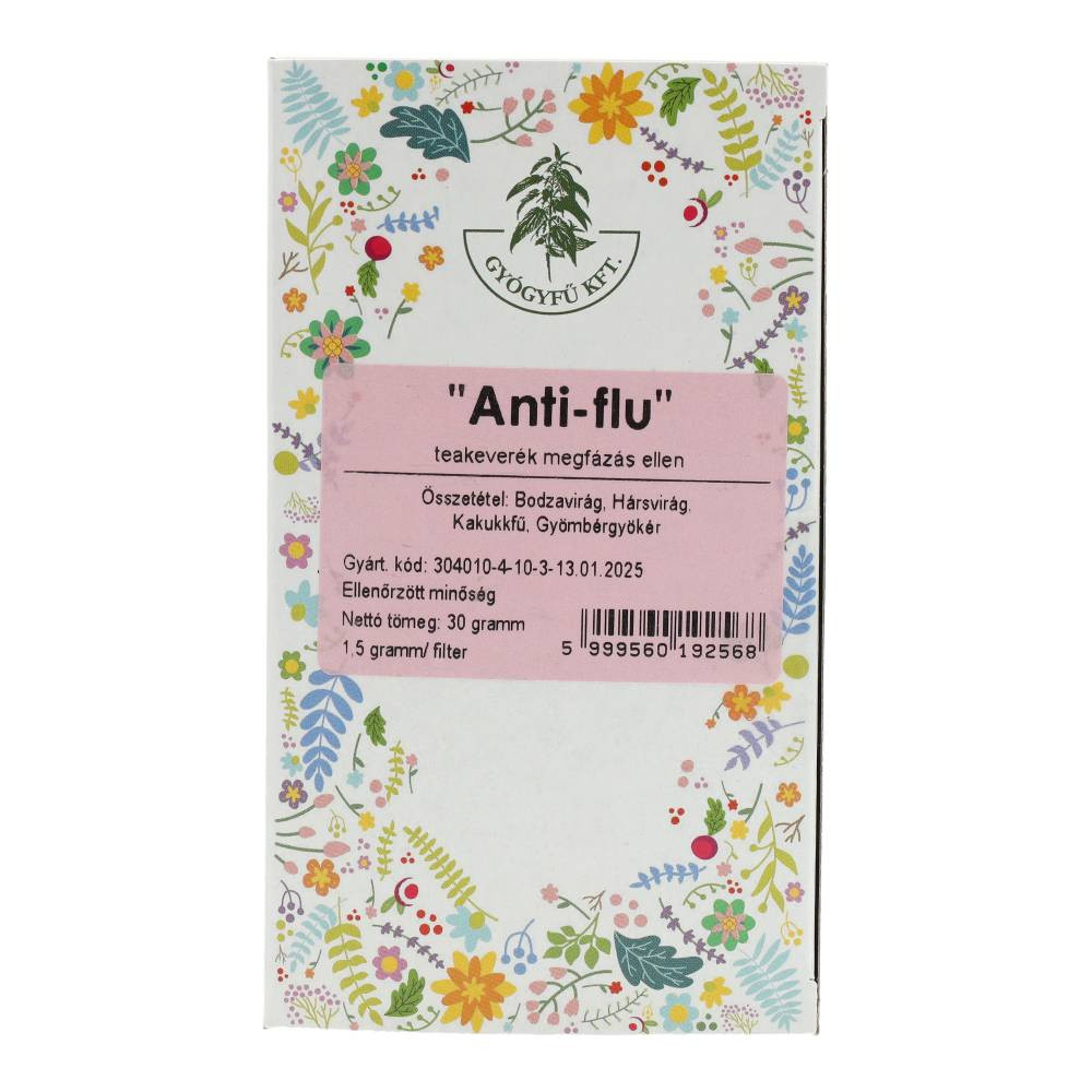 GYÓGYFŰ ANTI-FLU TEA FILTER