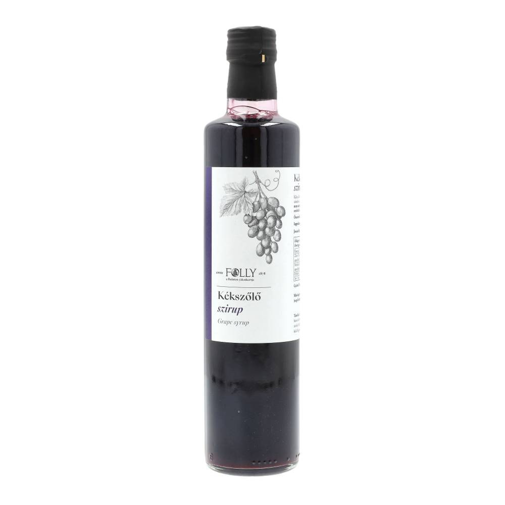 FOLLY SZIRUP KÉKSZŐLŐ 500ML DRS