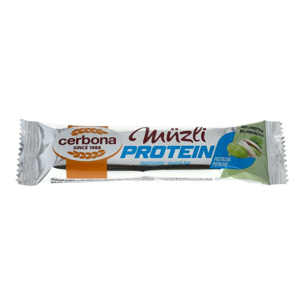 CERBONA PROTEIN PISZTÁCIÁS SZELET 35G