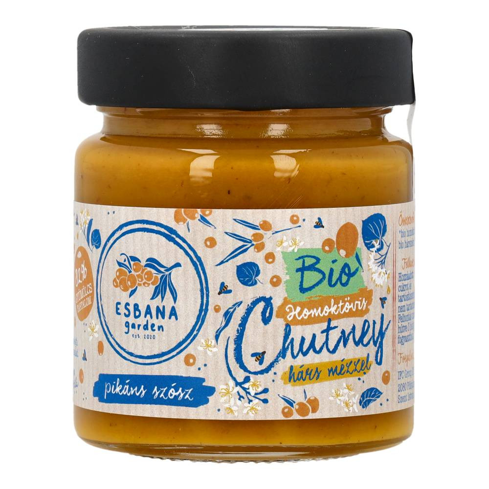 ESBANA BIO HOMOKTÖVIS CHUTNEY HÁRS MÉZ