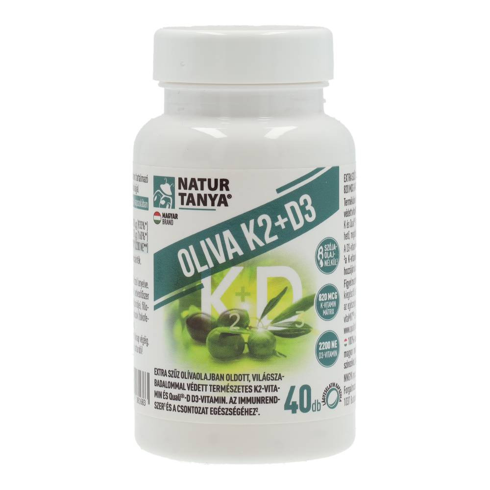 NATUR TANYA OLIVA K2+D3 KAPSZULA NATUR TANYA OLIVA K2+D3 KAPSZULA